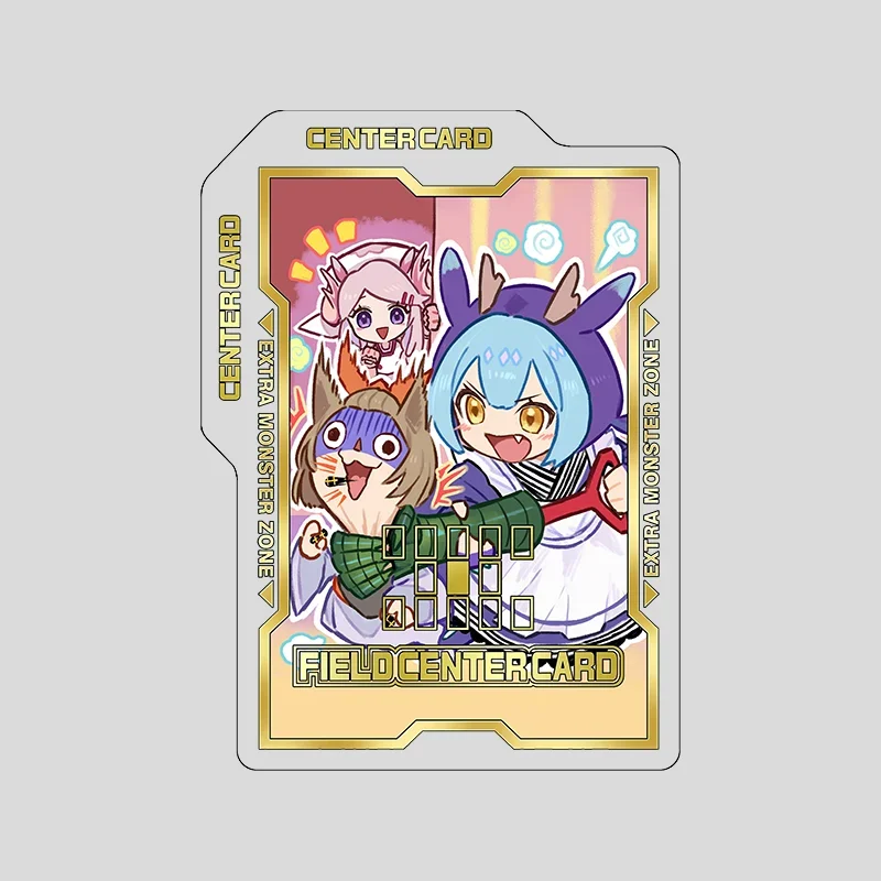 Anime Game Yu-Gi-Oh OCG Extra Monster Zone Field Center Card PTCG