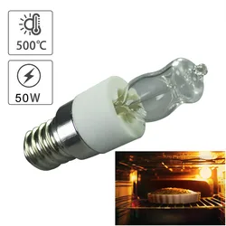 E14 40W 50W Oven Light 110V 220V High Temperature Resistant Durable Halogen Bulb Lamp For Refrigerators Ovens Microwave Fans
