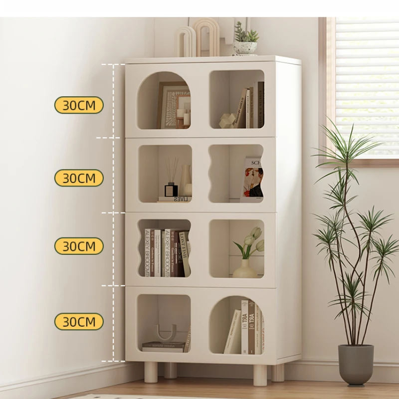 *Children's small bookcase floor storage cabinet bookcase
