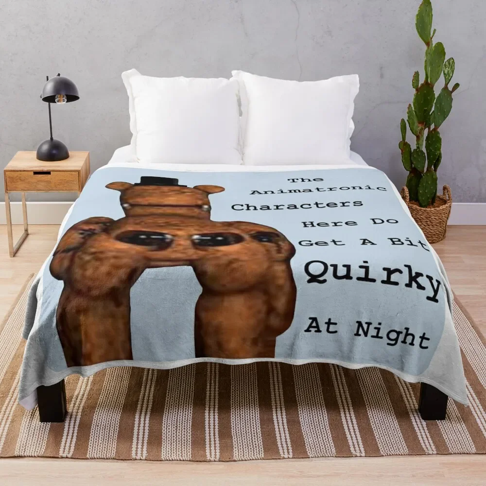 Quirky Animatronics Coperta Plaid Pesante Biancheria Da Letto Estiva Divani Coperte