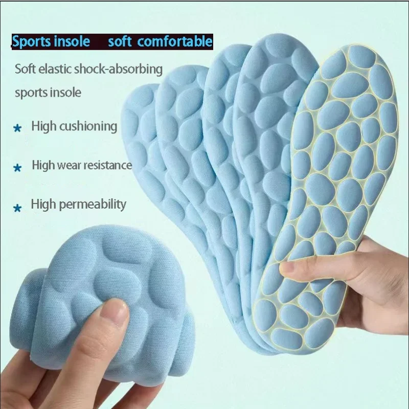 Pebble Massage Insoles Memory Foam Sports Insole for Men Women Breathable Deodorant Shoes Sole Cushion Feet Orthopedic Shoe Pads orthopedic insoles heel insoles shoe inserts