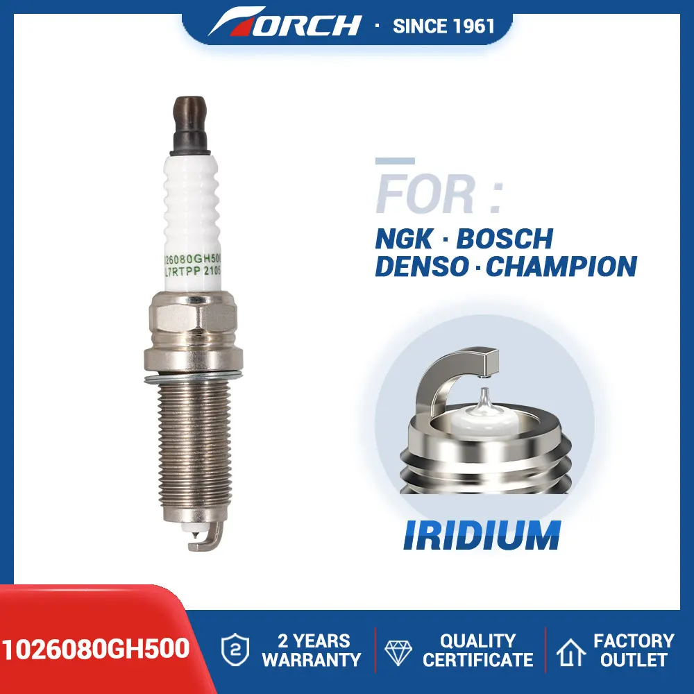 High Quality China Original Torch Spark Plug 1026080GH500 Candel ...