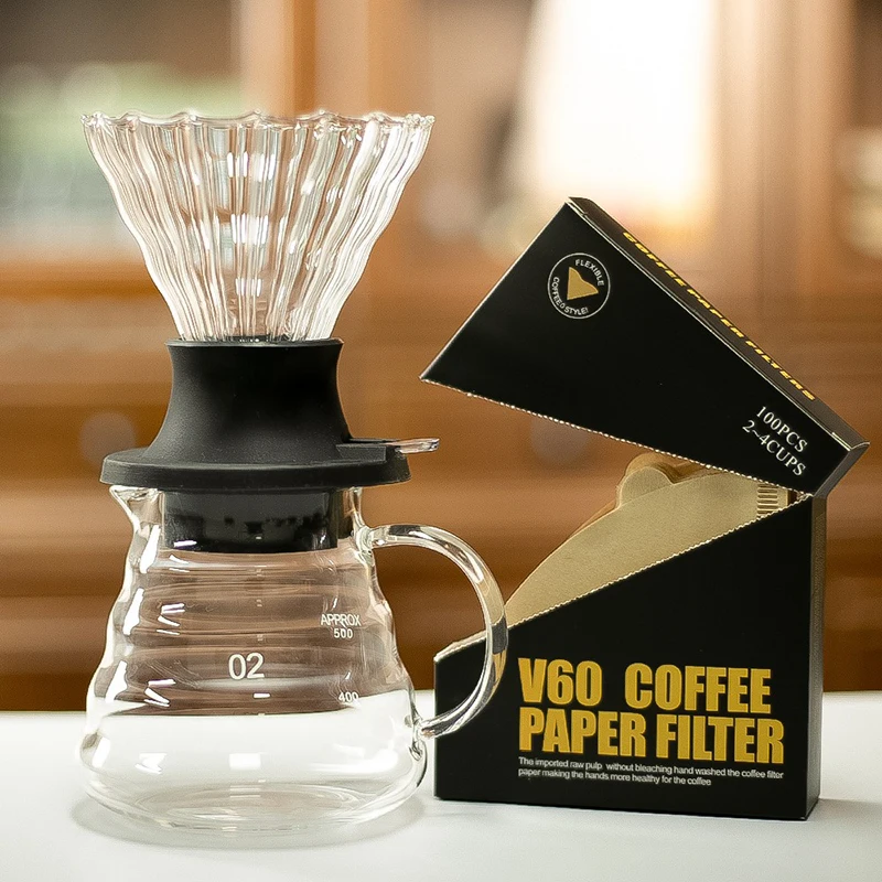 Glass Coffee Dripper Filter Cup Home Immersion Brewer
