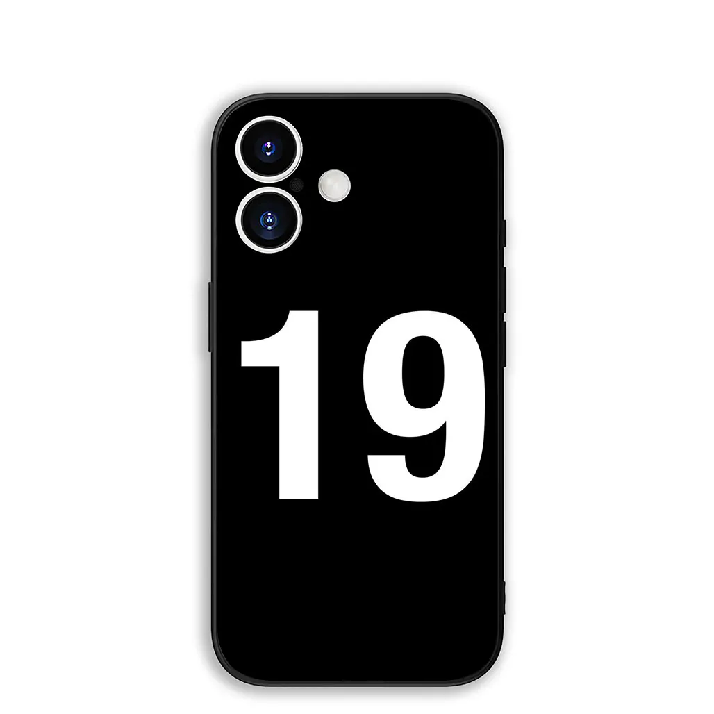 Sports-Themed Lucky Number Phone Case Cover