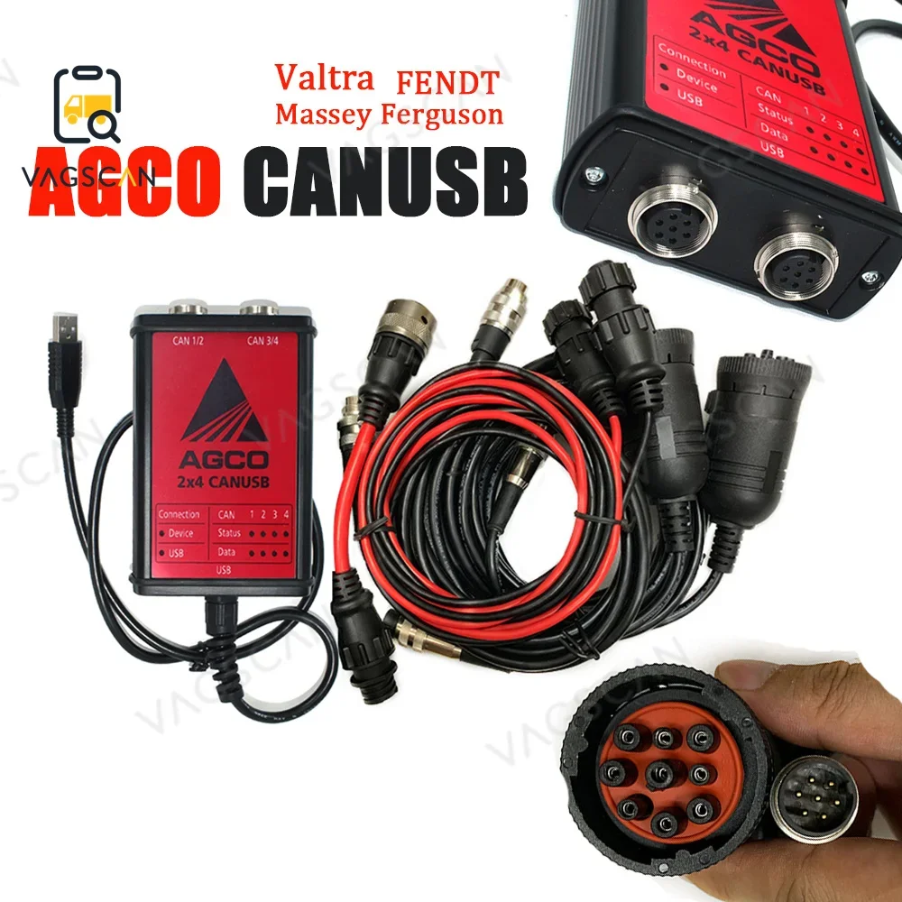 

Для AGCO CANUSB EDT интерфейс Φ сверхмощный сканер диагностики сельского хозяйства