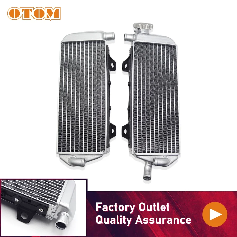 KTM アルミ製ラジエーター 社外　新品 OTOM 新アルミモトラジエーター 2019-2023 KTM 125/150/250/300