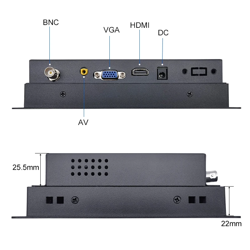  8 ġ 1024*768 HDMI VGA AV BNC  ġ ũ ݼ ̽ TFT Ӻ OEM ODM  LCD  B8009-QR