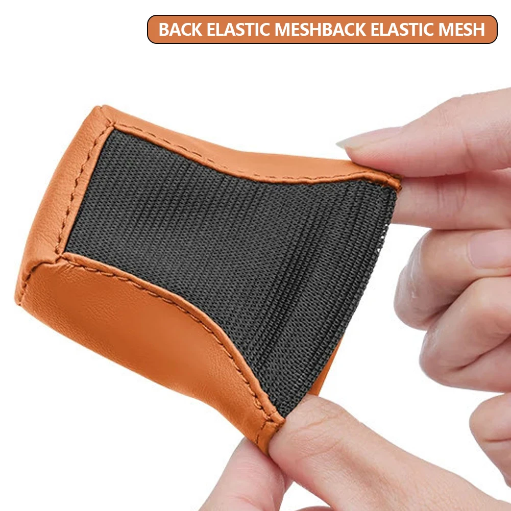 자동차 안전벨트 버클 소켓 보호대 가죽 보호 커버 & 장식 슬리브 스크래치 방지 인테리어 업그레이드 액세서리