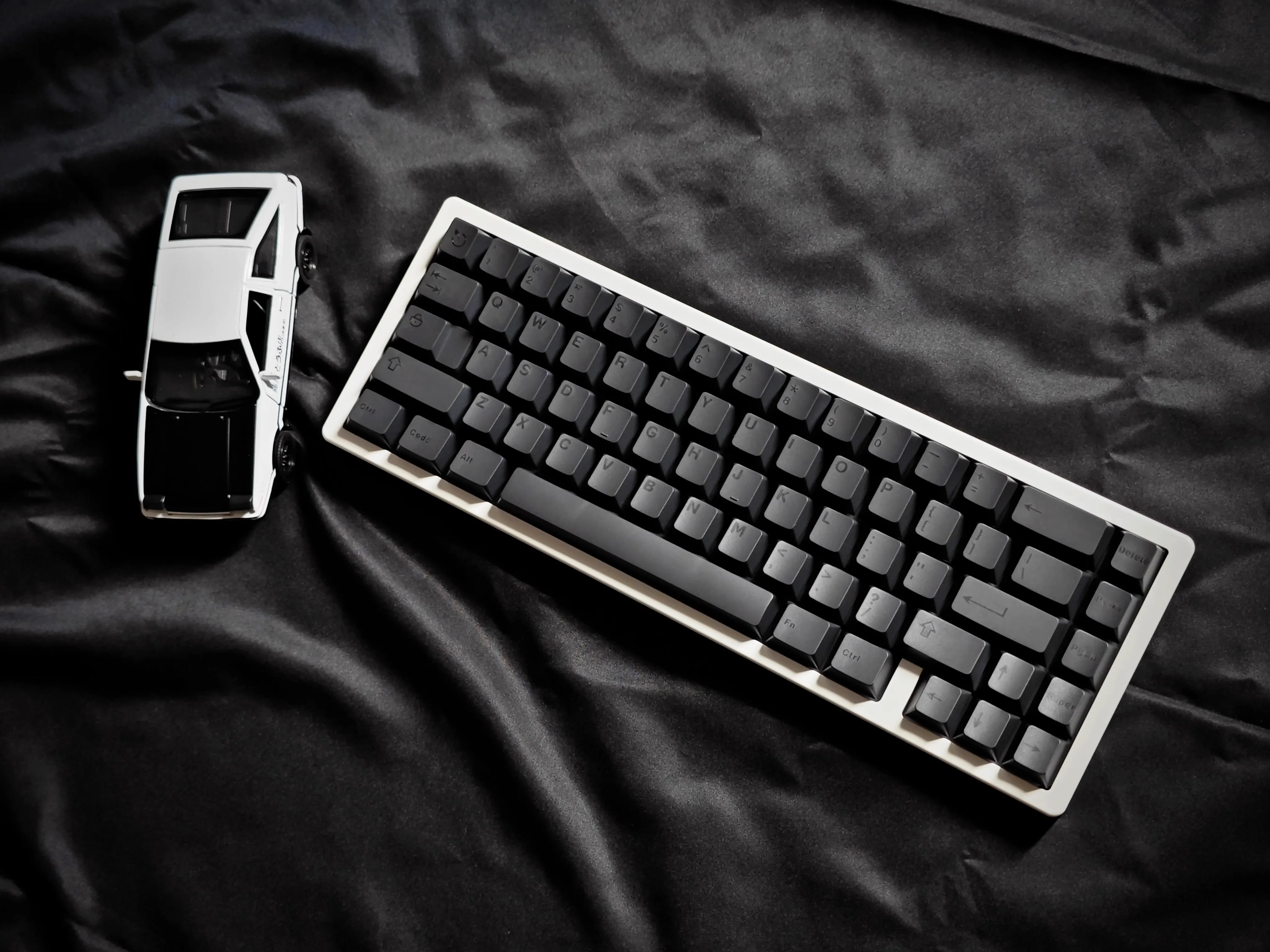 Abs Double Shot Keycaps Cherry Perfil Keycap para Teclado Mecânico Interruptor mx Preto no Preto Conjunto - Imagem 4