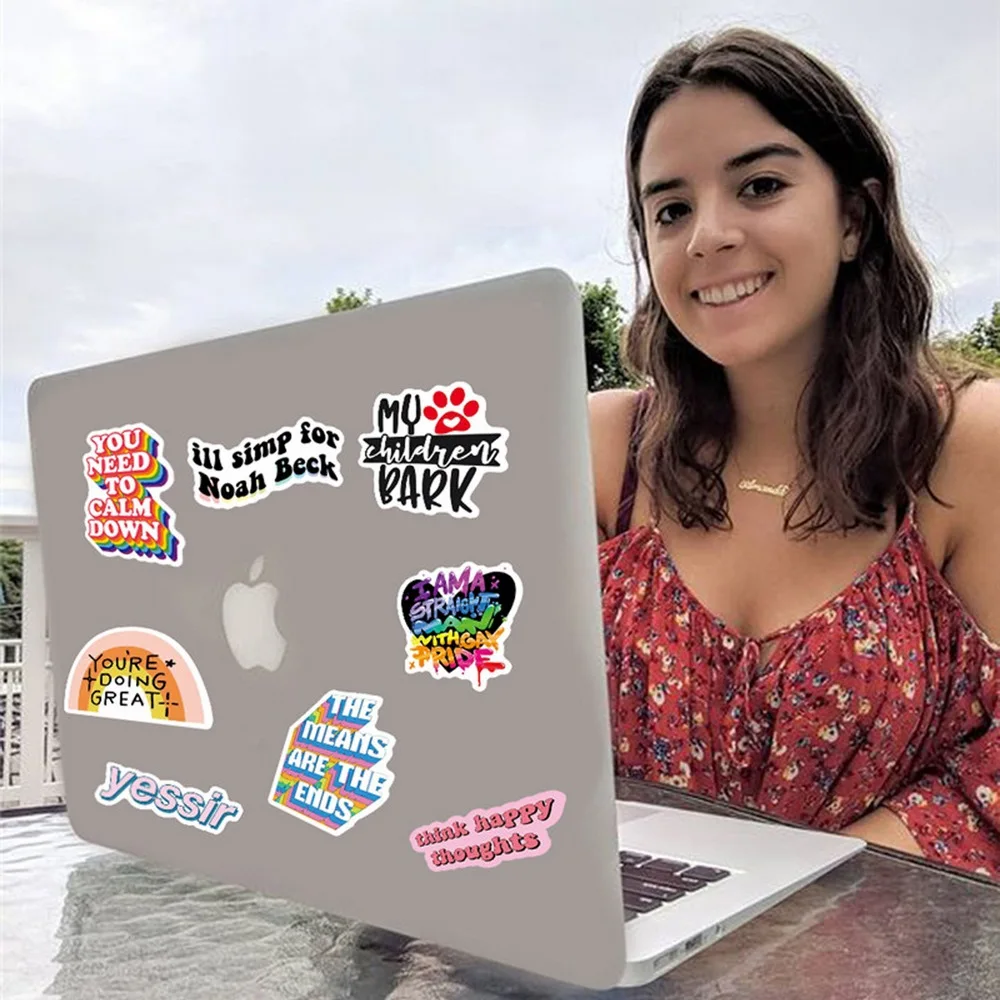 50 Stück inspirierende Zitat-Aufkleber, Vision Board, motivierende Aufkleber für Erwachsene, Teenager, Studenten, Lehrer, ästhetische Aufkleber – Detail 7