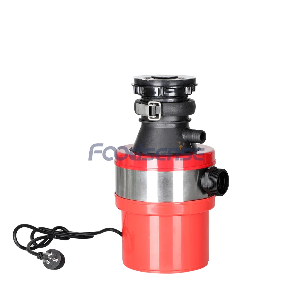 Commercial Kitchen Fast Low Noise Garbage Disposal Food Waste Disposers Machine For Kitchen Fruit And Vegetable fast flow waste trap drain