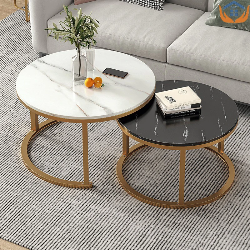Nordic simple coffee table modern home round coffee table for living room CJ-35