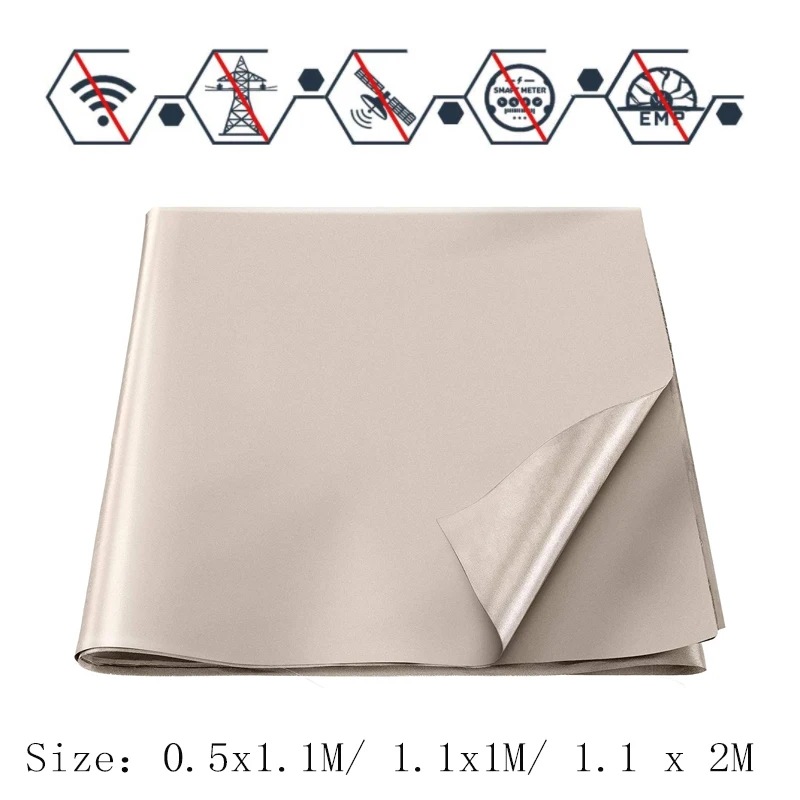 Enhanced High-Shielding Anti-Radiation & RFID Blocking Conductive Fabric for Protection and Lining