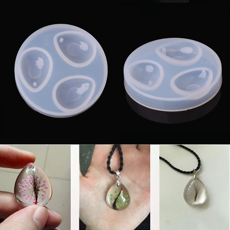 

Water Drop Jewelry Casting Molds Gem Silicone Casting Mold for Resin Epoxy DIY Crafting Earring Pendant Jewelry Making