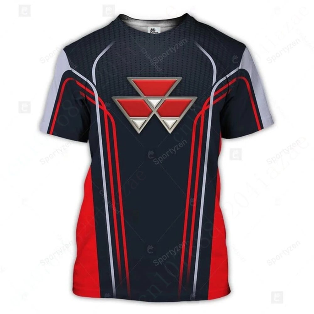 

Футболка Massey Ferguson в стиле оверсайз, Женская Повседневная футболка с коротким рукавом, унисекс, стиль Харадзюку