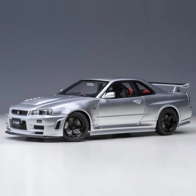 Autoart 1/18 maßstab nissan r34 GT-R z-tune nismo kunststoff 