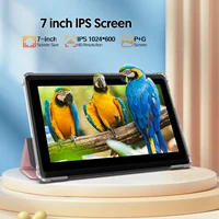 Tablette Android 13 de 7 pouces, 4 (2+2) Go de RAM, 32 Go de stockage, batterie de 3500 mAh, écran IPS HD 1024x600, double caméra, WiFi, Bluetooth 3