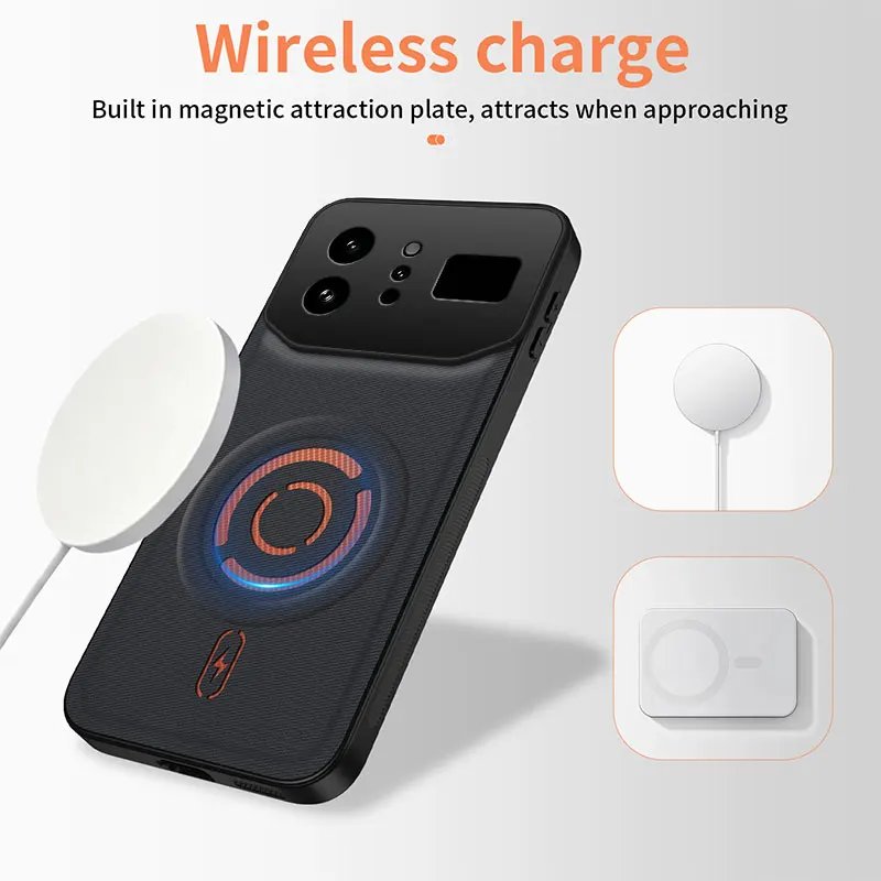 High-End Fabric Magnetic Phone Case - Premium Protection & Style
