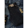 BOB DONG 15oz Selvedge Denim Jeans Mid High Waist Straight Mens Pants Button Fly 1