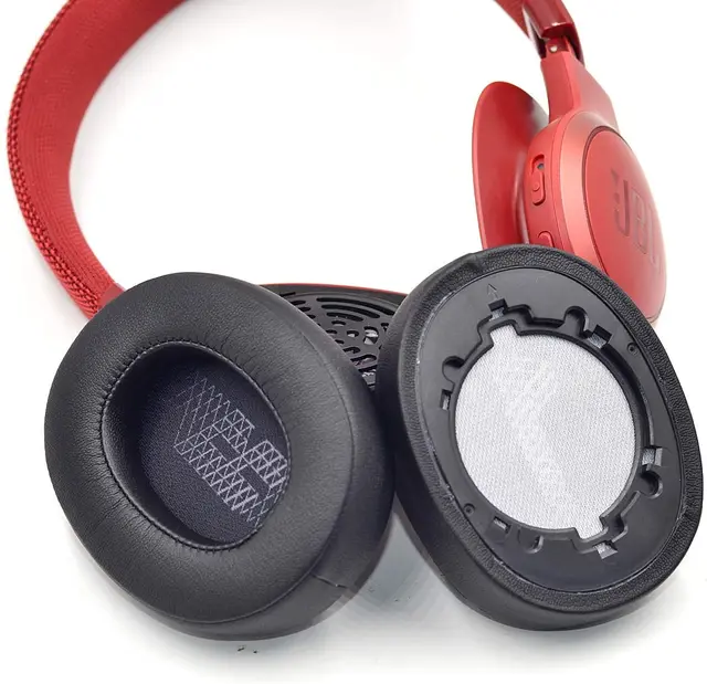 1 쌍 교체 폼 이어 패드 JBL Live 500BT 무선 오버 이어 헤드폰 용 쿠션 이어 패드