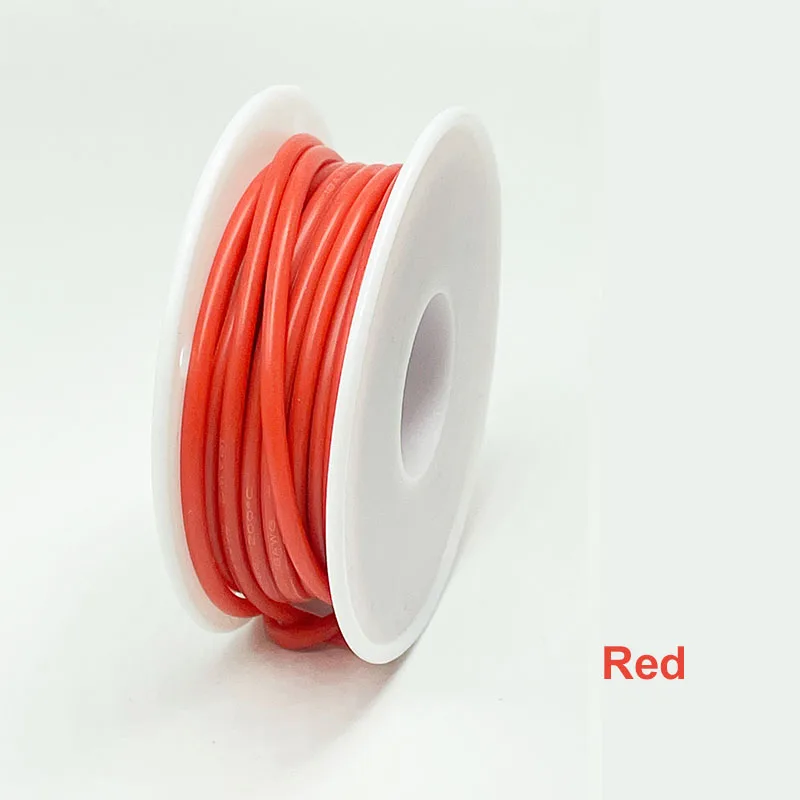 Vibrant Silicone Tinned Copper Wire Set - Multi-Gauge Stranded Cable Collection