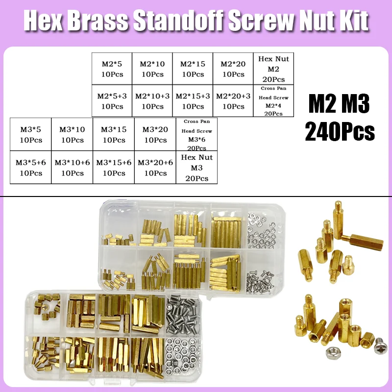 M2 M3 240pcs