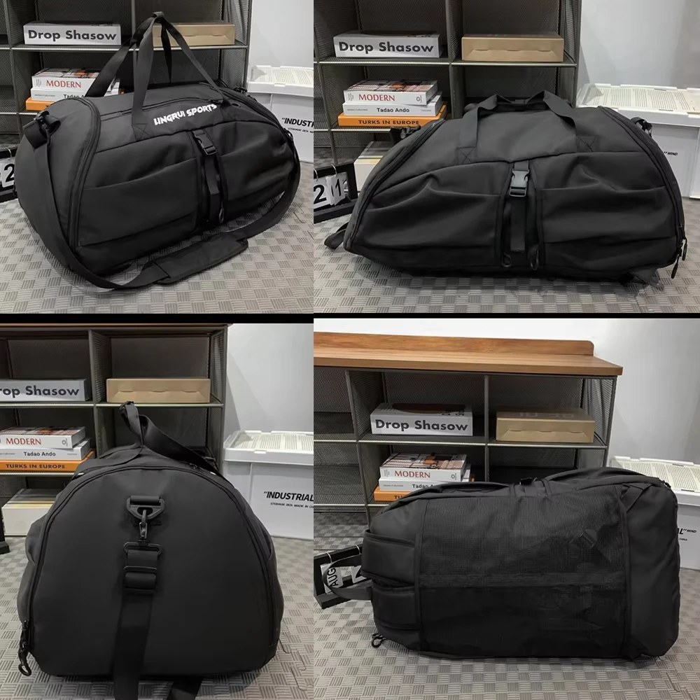 Zaino per Uomo e Donna Adatto per Viaggi, Turismo, Escursionismo, Campeggio, Palestra, Fitness con Tasca per Scarpe, Borsa da Esterno - immagine 3