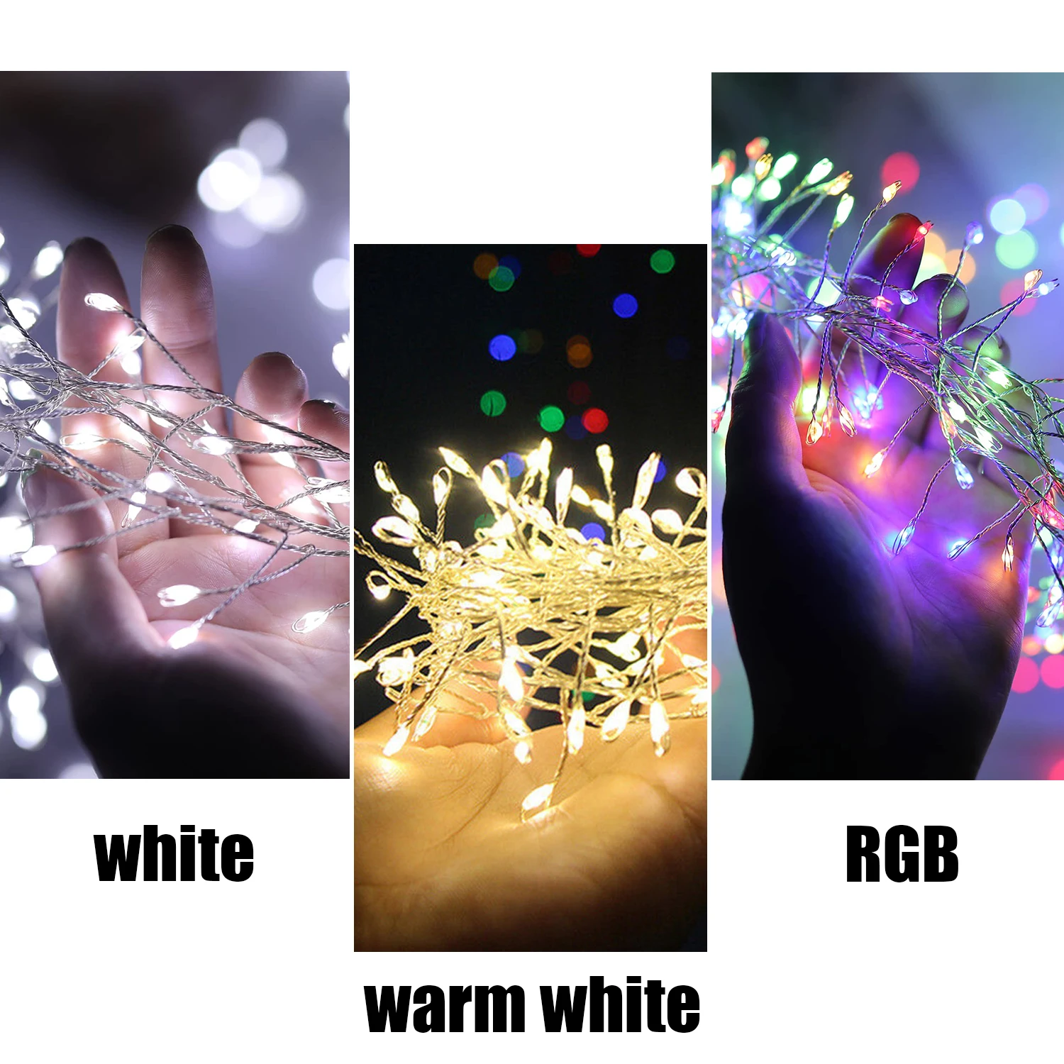 600 LED 클러스터 크리스마스 스트링 조명, 야외 장식, 실내 정원 나무 플러그, 웨딩 220V, 10m 휴일 조명 파티