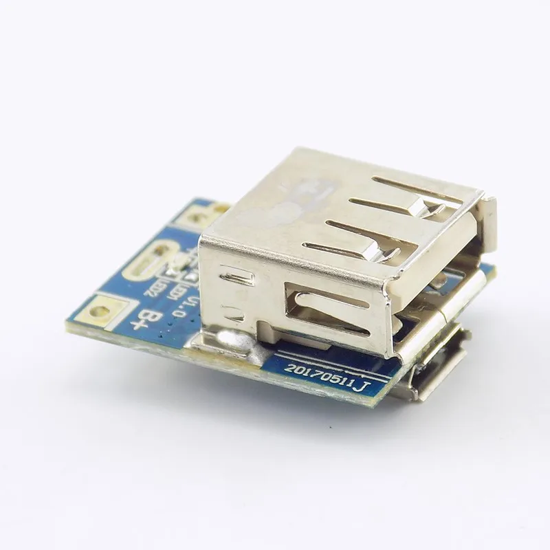 5V 1A 부스트 스텝 업 전원 모듈 리포 리튬 이온 배터리 충전 보호 보드 LED 디스플레이 USB 충전기용 134N3P E2