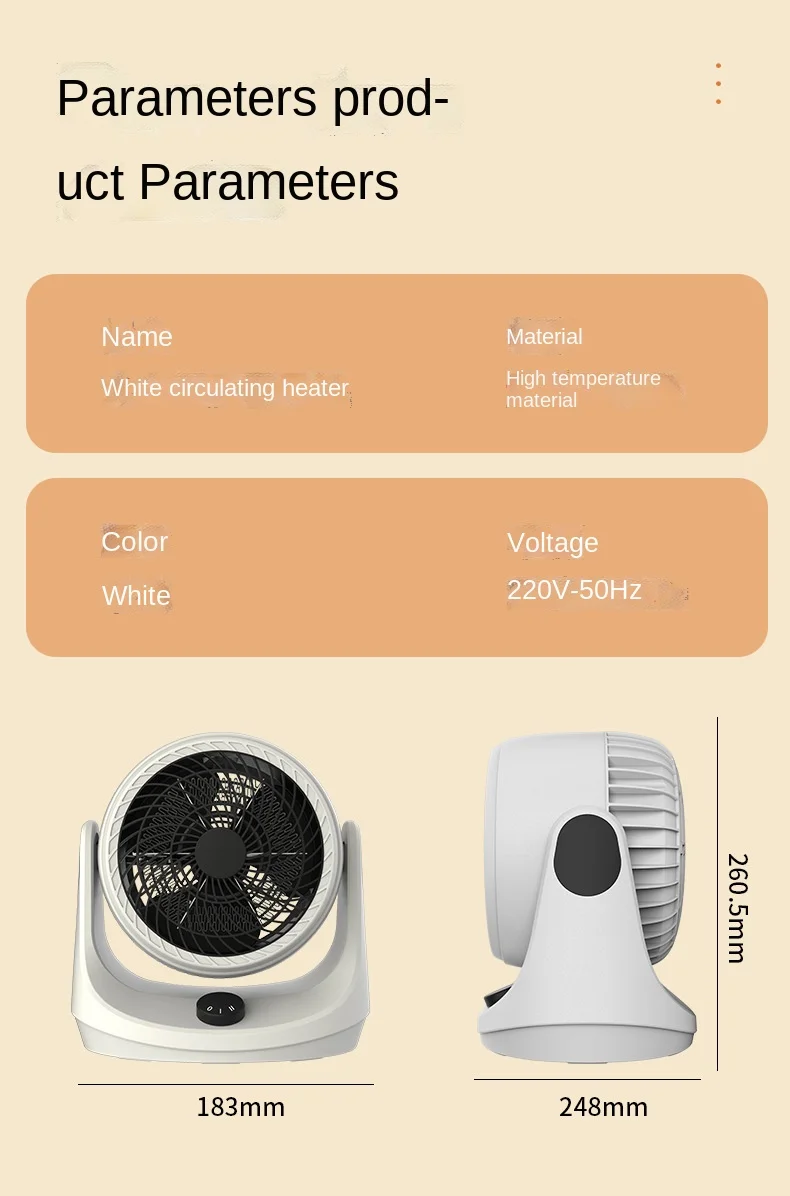 Ventilatore di aria calda riscaldamento elettronico ufficio camera da letto soggiorno scrivania comodo riscaldatore aria calda invernale riscaldamento rapido_voghion.com