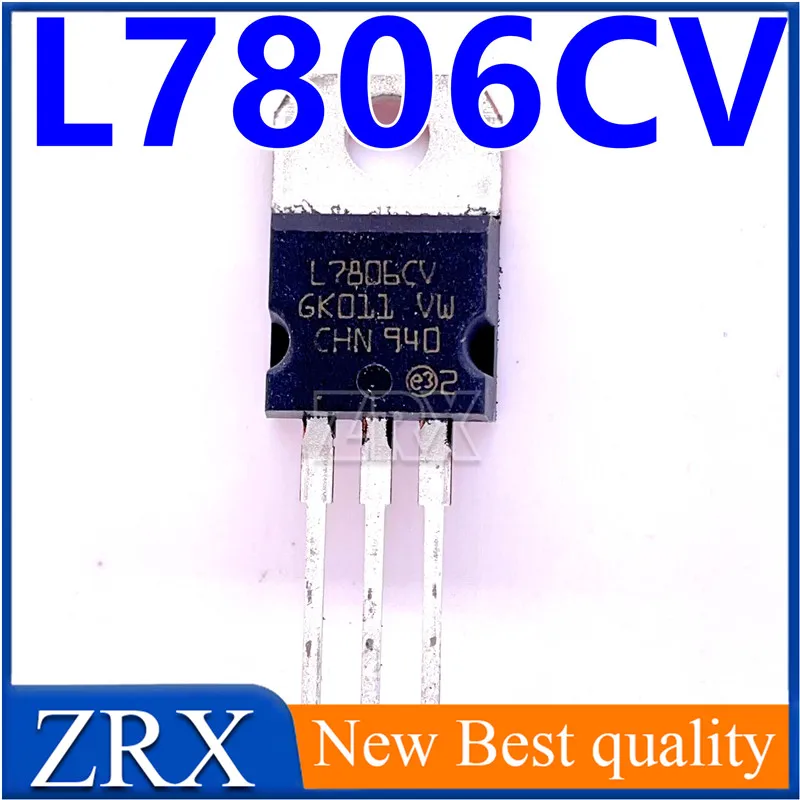 

5 шт./партия, Трехконтактный Триод регулятора L7806CV L7806 in-line TO-220 7806