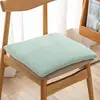 Plush Thicken Soft Cushion Square Home Dining Chair Mat Four Seasons Office Classroom Chair Cushion Simple Non-slip Stool Pad 3