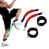 4pc Leg Bouncing Tension Rope Puller Taekwondo Training Belt Ankle Elastic Rope Side Training Tension Belt Resistance Rope 5