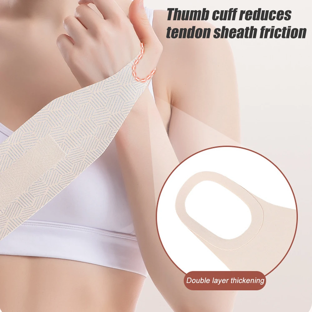 Wrist Brace 1Pcs Ultra Thin Sport Wrist Thumb Compression Wraps Carpal Tunnel Adjustable Support Band Sprains
