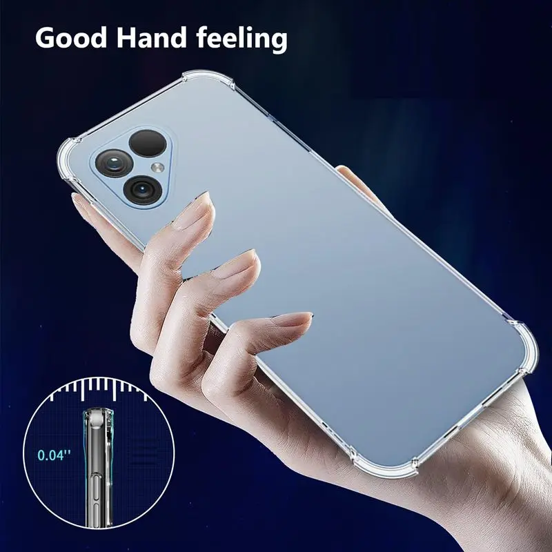 TPU Transparent Phone Case for Fairphone 5 Fairphone5 Protective Cover Four Corners Shockproof Fundas Capa 6