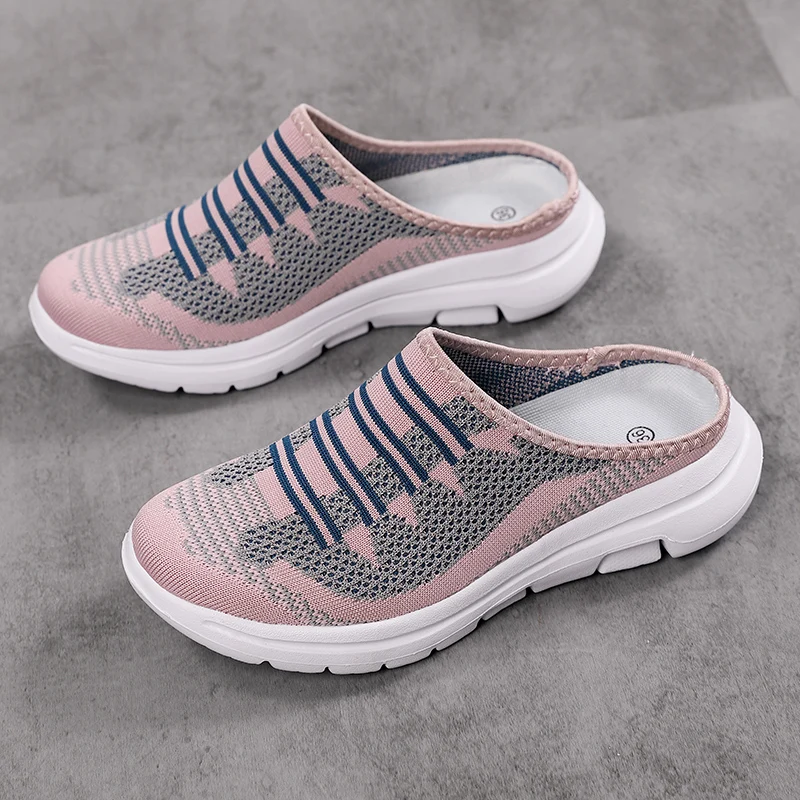 YISHEN Women Slippers Mesh Sandals Women's Shoes Zapatillas De Mujer Lightweight Wedges Slippers Slides For Ladies New Arrival