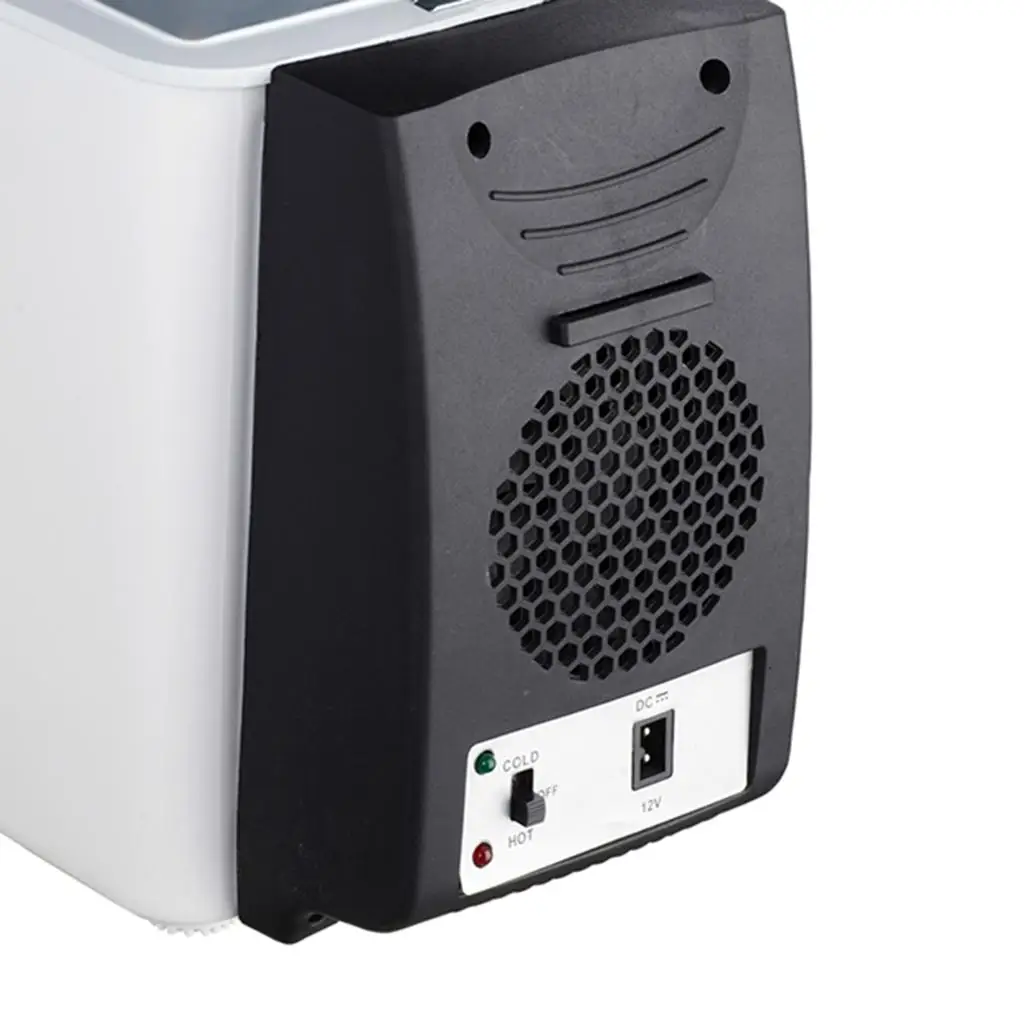 6L Portable Car Fridge Freezer 12V Refrigerator Cooler for Camping Travel