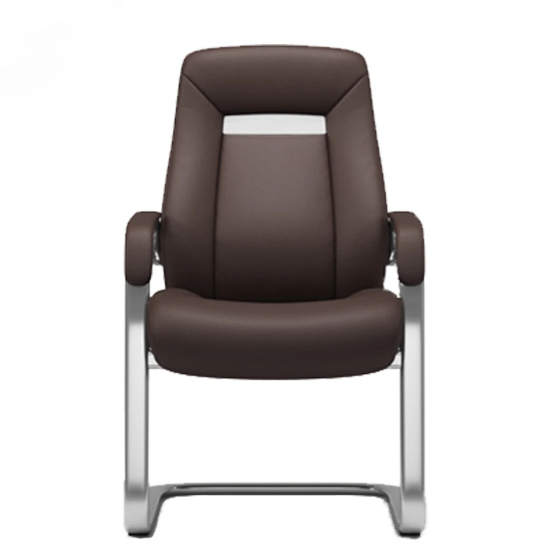 

Best Price Leather Low Back Conference Visitor Office Chairs Without Wheels