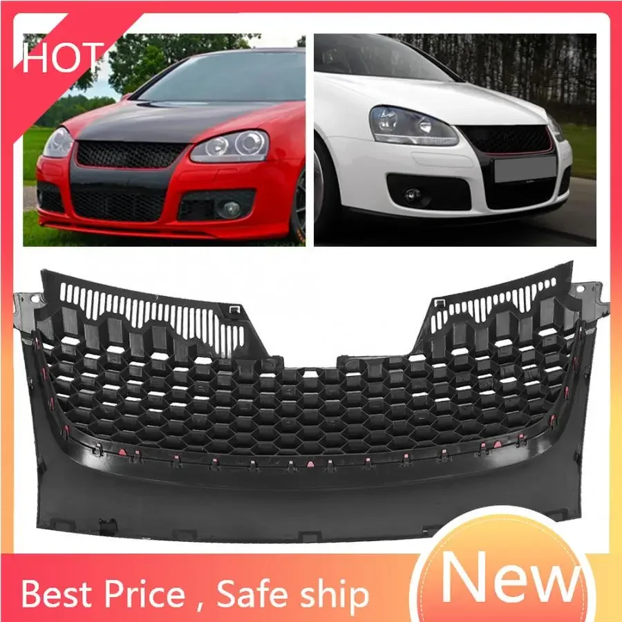 

Car Front Black Bumper Hood Lower Grill Fog Light Grills for MK5 2006 2007 2008 2009 fast ship