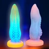 Huge Luminous Monster Dildo With Suction Cup Octopus Tentacle Artificial Penis Animal Dildos Anal Sex Toy For Women Adult 18+ 1