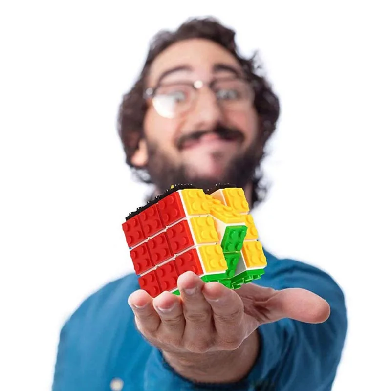 Building Blocks Cube Puzzle Speed Toys Magic Cube Intelligence Assembled Educational Toy for Children Gift Picube FanXin