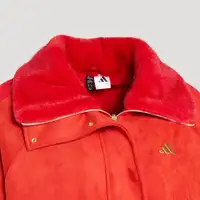 Produit officiel authentique Adidas - Manteau de sport décontracté brodé à revers pour femme pour l'hiver 2026 KH2661 4