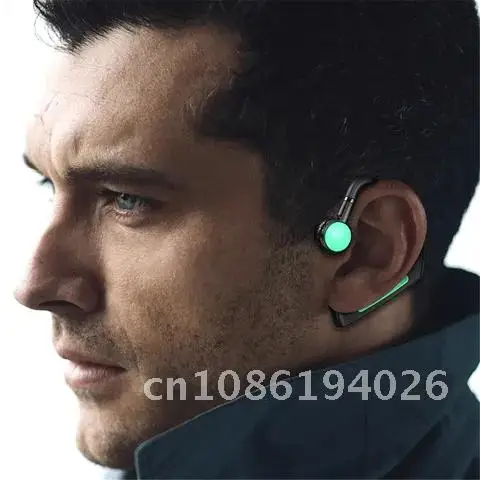 

Dropship Wireless headset Bluetooth-compatible Sporting Ear Hook Bone Conduction Earphone Bluetooth5.1 For Car Drive Smart Phone