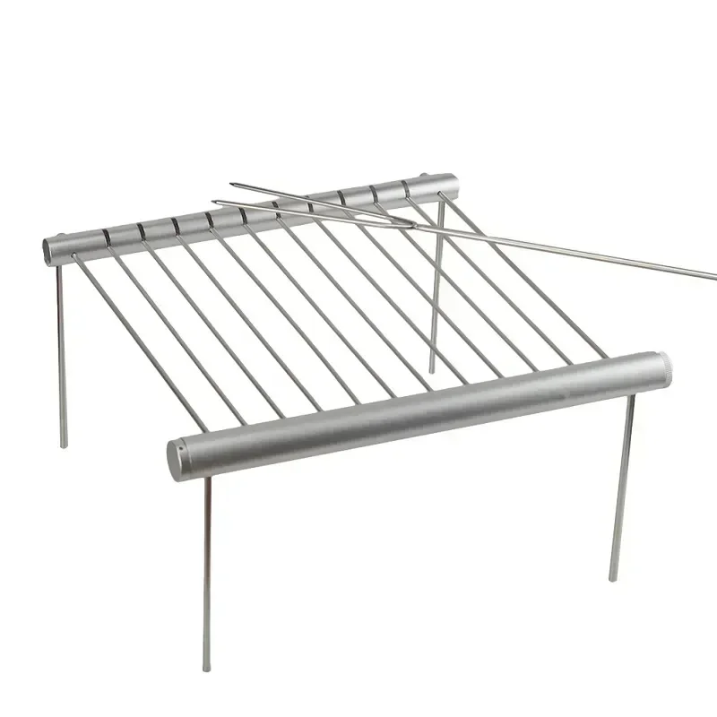 Barbecue Stove Barbecue Grill Portable Stainless Steel Folding Grill Mini Pocket Grill For Home Park Use