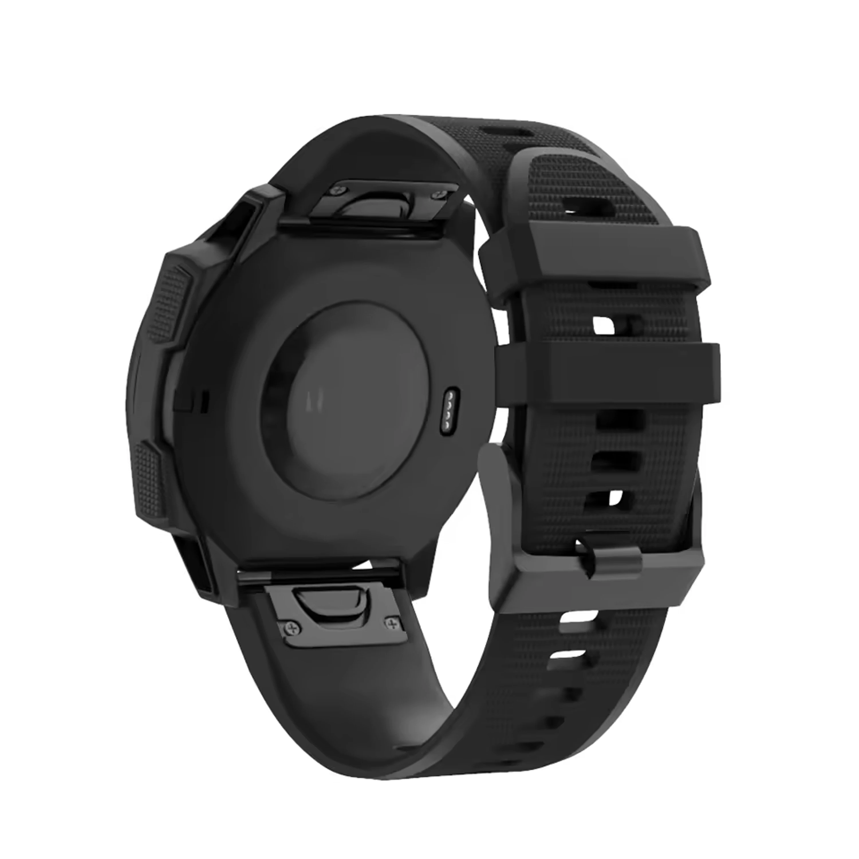 QuickFit Silicone Strap - Premium Watch Wrist Band (Multiple Sizes Available)