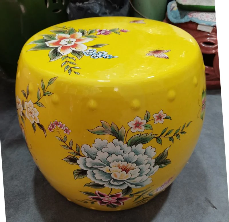 Jingdezhen Porcelain Garden Stool Ceramic Stool For Dressing Table Chinese Blue And White Garden Stool Vintage Stools Ottomans Aliexpress