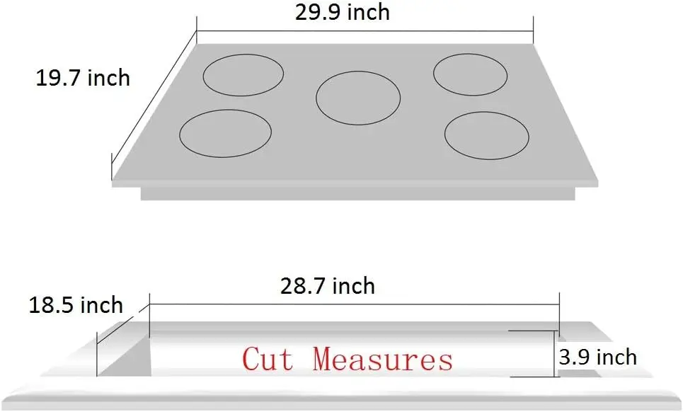 30 inch Cooktops Dual Fuel Sealed 5 Burners Cooktop Drop-In Stainless Steel Hob DK257-A01 Cooktop