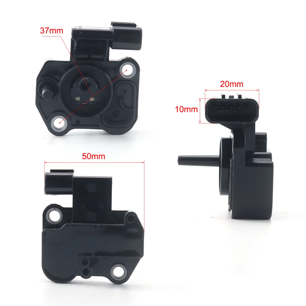 shiho4点 89546-B4010 Rear Left ABS Wheel Speed Sensor for 2006-2023
