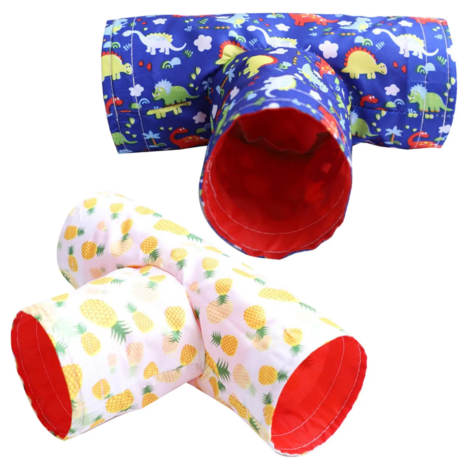Hamster Cage Tunnel Small Guinea Pig Hamster Toy Tubes Tunnels Hideout Channel Chinchillas