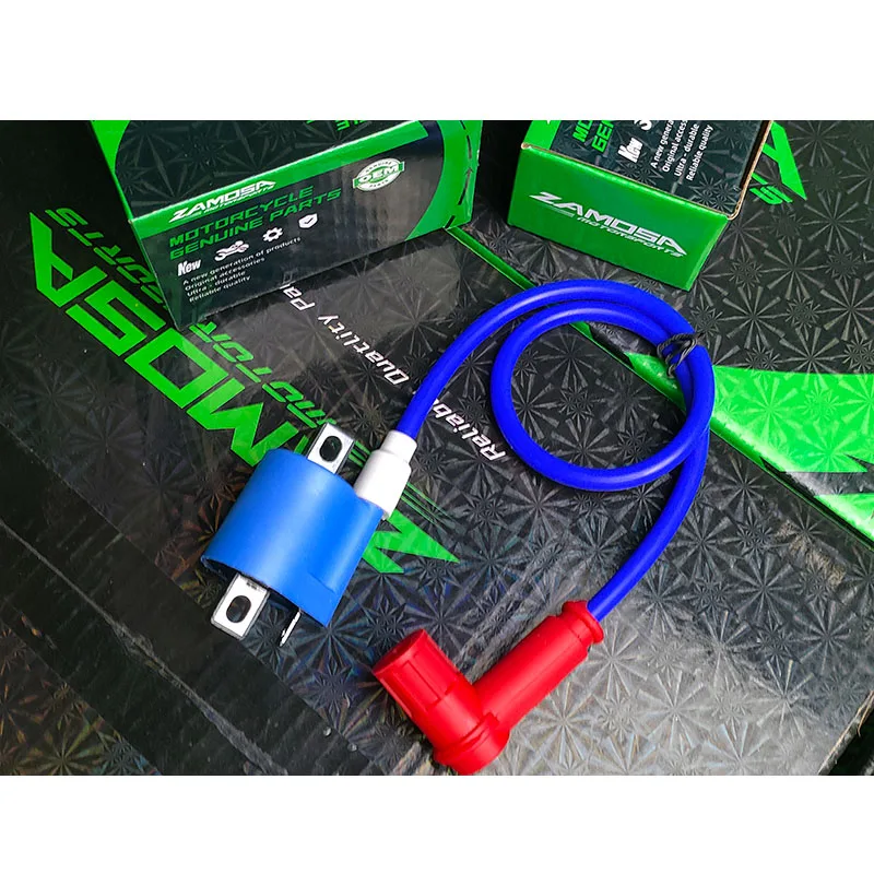 Racing ignition coil Racing Spark Ignition Coil Cap for 125cc 150cc 200c 250cc CG125 CG150 ATV Quad Motorcycle Pit Dirt Bike
